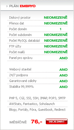 Embryo plan